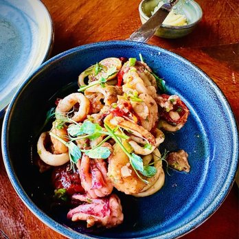 The Restaurant at Gideon Ridge - Calamari - New American Near Me - Blowing Rock, North Carolina