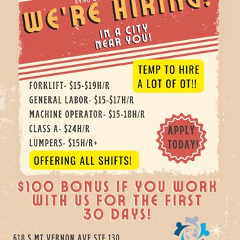 Sync Staffing Services - We're hiring!! - Employment Agencies Near Me - San Bernardino, California Sync Staffing Services - We're hiring!! - Employment Agencies Near Me - San Bernardino, California