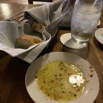 The Wild Olive - Mozzarella cheese in olive oil --- simple but divine Their bread is soo good - Seafood Near Me - Crestview, Florida
