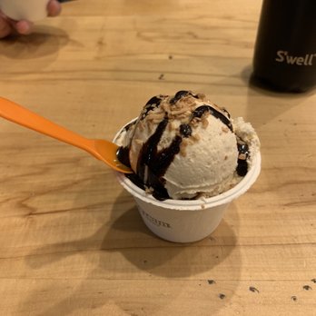 Nicecream - Samoa Ice cream with chocolate, Carmel, and coconut flakes! - Ice Cream & Frozen Yogurt Near Me - Arlington, Virginia Nicecream - Samoa Ice cream with chocolate, Carmel, and coconut flakes! - Ice Cream & Frozen Yogurt Near Me - Arlington, Virginia