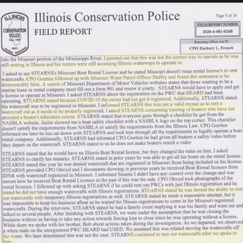 River Road Watersports - Police Report - Jet Skis Near Me - Portage Des Sioux, Missouri River Road Watersports - Police Report - Jet Skis Near Me - Portage Des Sioux, Missouri