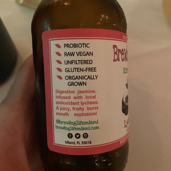 Full Bloom Vegan - Kombucha - Vegan Near Me - Miami Beach, Florida