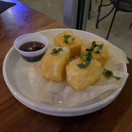 Floating Crispy Tofu, surprisingly amazing, it's a must! Floating Crispy Tofu, surprisingly amazing, it's a must!