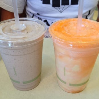 Ocean Diner - Cookies n Creme shake & a 50/50 (orange soda float) to go! - Diners Near Me - Hermosa Beach, California