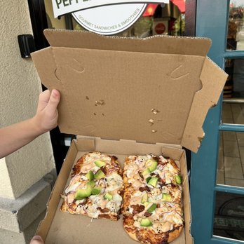 Pepper Farm Deli - Chipotle chicken flatbread - Sandwiches Near Me - Santee, California Pepper Farm Deli - Chipotle chicken flatbread - Sandwiches Near Me - Santee, California