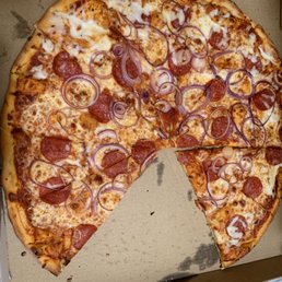 This pizza was pointless.