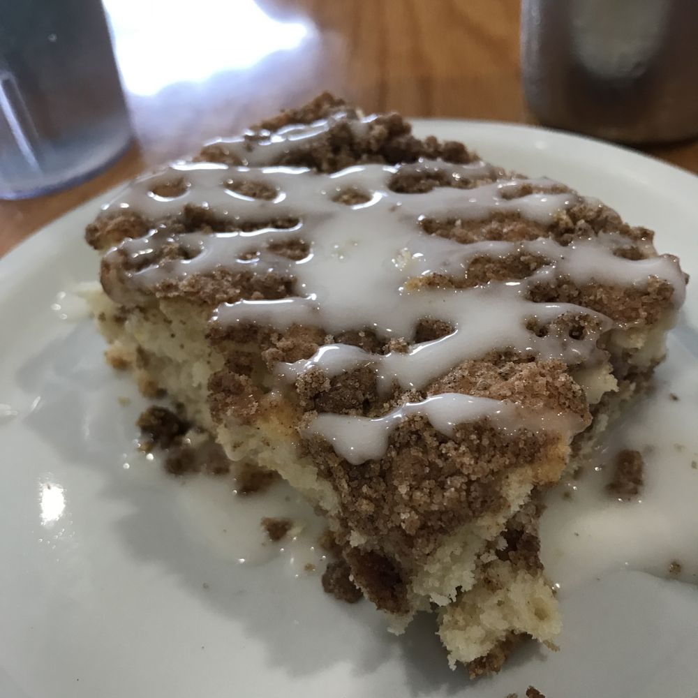 Beach Break Cafe - Coffee cake that you can choose as your side - Breakfast & Brunch Near Me - Oceanside, California Beach Break Cafe - Coffee cake that you can choose as your side - Breakfast & Brunch Near Me - Oceanside, California