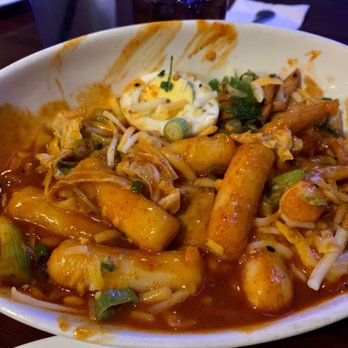 bb.q Chicken Allston - Cheese Duk-Bokki - Korean Near Me - Boston, Massachusetts