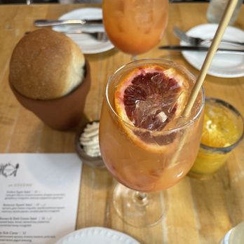 Terrain Cafe - Blood Orange Prosecco Smash - New American Near Me - Westport, Connecticut Terrain Cafe - Blood Orange Prosecco Smash - New American Near Me - Westport, Connecticut