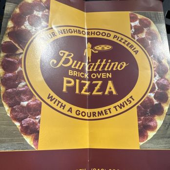 Burattino Brick Oven Pizza - Pizza Near Me - Carson, California