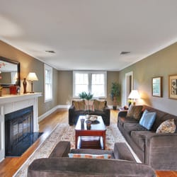 Bungalow Home Staging & Redesign - Madison Ave Living Room by Bungalow