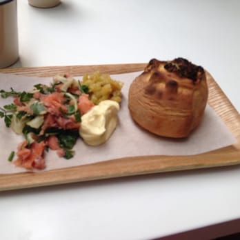 Bowery to Williamsburg - Kinish and poached salmon - Coffee & Tea Near Me - Melbourne, VIC Bowery to Williamsburg - Kinish and poached salmon - Coffee & Tea Near Me - Melbourne, VIC