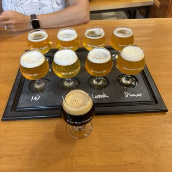 Maine Beer - Brewery flight of 8 plus 1 taster! - Breweries Near Me - Freeport, Maine