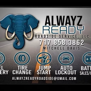 Alwayz Ready Roadside Services - Roadside Assistance Near Me - Shrewsbury, Pennsylvania Alwayz Ready Roadside Services - Roadside Assistance Near Me - Shrewsbury, Pennsylvania