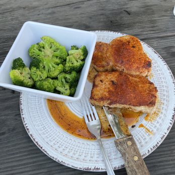 Boomtown Kitchen - Cajun pork chops - American Near Me - New Albany, Indiana