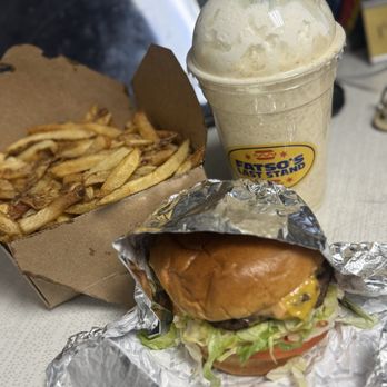 Fatso’s Last Stand - SINGLE FATSO BURGER  FRESHLY HANDCUT FRIES  BANANA CREAM PIE SHAKE - Burgers Near Me - Chicago, Illinois