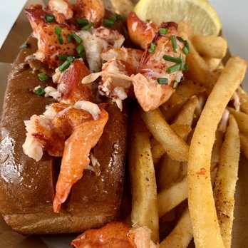 Hook & Anchor - Lobster Roll with Crispy Cajun Fries. - Seafood Near Me - Costa Mesa, California Hook & Anchor - Lobster Roll with Crispy Cajun Fries. - Seafood Near Me - Costa Mesa, California