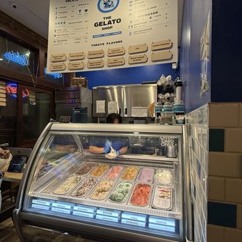 The Gelato Shop - Inside - Gelato Near Me - San Jose, California