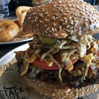 Stack 571 Burger and Whiskey Bar - The spotted cow! Or something like that...absolutely amazing - American Near Me - Vancouver, Washington Stack 571 Burger and Whiskey Bar - The spotted cow! Or something like that...absolutely amazing - American Near Me - Vancouver, Washington