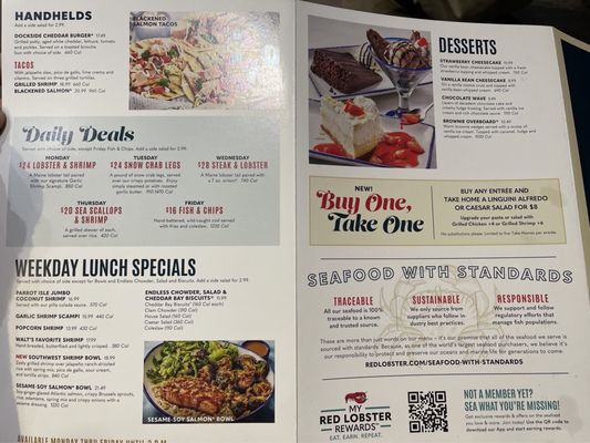 Menu photo 2 Red Lobster San Bernardino, CA