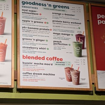 Jamba - Goodness 'n Greens and Blended Coffee - Juice Bars & Smoothies Near Me - Cerritos, California
