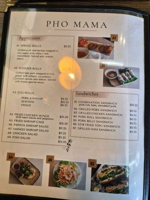 Menu photo 1 Pho Mama Fremont, CA Menu photo 1 Pho Mama Fremont, CA