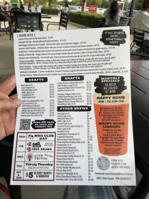 Menu photo 4 House Of Brews Lutz, FL