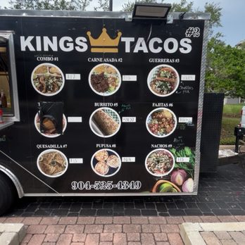 Kings Tacos - Picture Menu - Tacos Near Me - Jacksonville, Florida Kings Tacos - Picture Menu - Tacos Near Me - Jacksonville, Florida