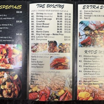 Juicy Tails - The menu daily specials and extra sides - Seafood Near Me - Oklahoma City, Oklahoma