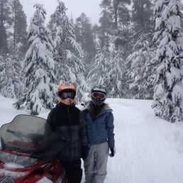 my two kids on trail... amazing snowy landscape. my two kids on trail... amazing snowy landscape.