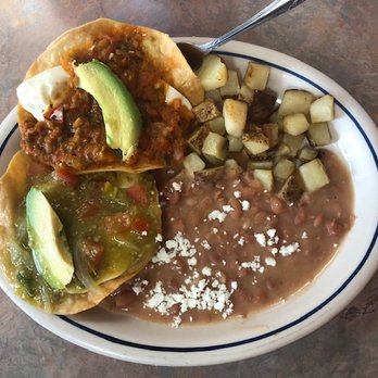 La Lupita - Spike's Huevos Rancheros. One red and one green! - Mexican Near Me - Tulsa, Oklahoma La Lupita - Spike's Huevos Rancheros. One red and one green! - Mexican Near Me - Tulsa, Oklahoma