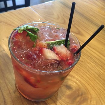 Piata Greek Kitchen - Strawberry mojito- refreshing & delicious - Greek Near Me - Bardonia, New York