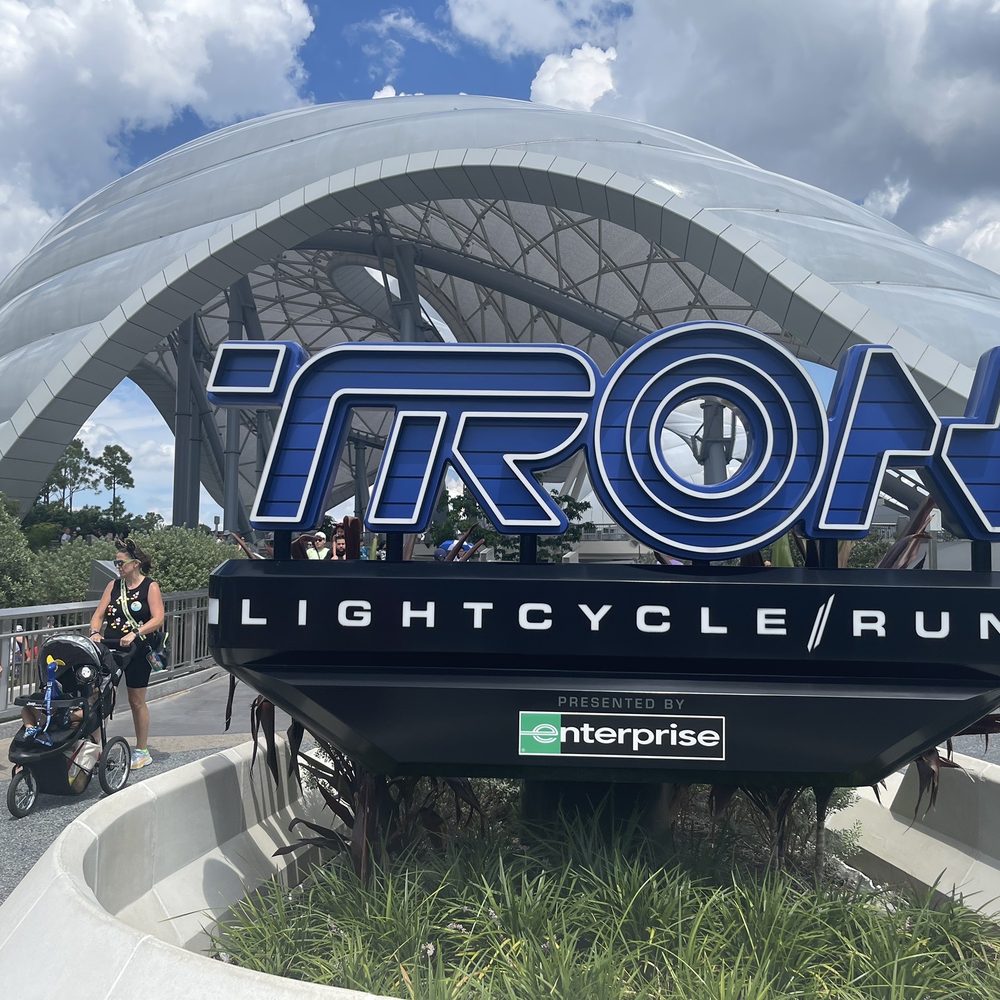 Tron Lightcycle Run - TRON ride site. - Amusement Parks Near Me - Orlando, Florida Tron Lightcycle Run - TRON ride site. - Amusement Parks Near Me - Orlando, Florida
