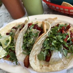 Tacos Al Pastor Dianita - This Al pastor is #da bomb! Juicy not dry and moist. Perfectly seasoned, a must try when you come here