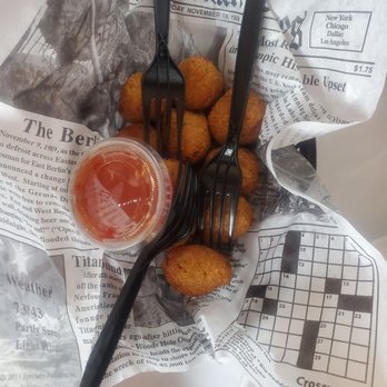 The Tangy Crab - Hush puppies - Seafood Near Me - Flint, Michigan The Tangy Crab - Hush puppies - Seafood Near Me - Flint, Michigan
