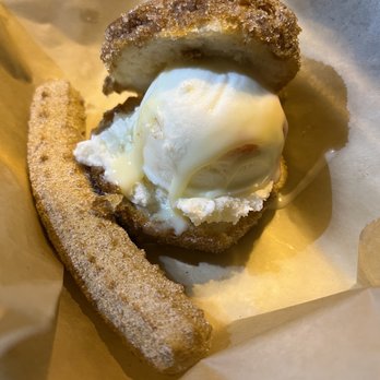Churro Addict - Churro ice cream sandwich - Food Trucks Near Me - San Diego, California Churro Addict - Churro ice cream sandwich - Food Trucks Near Me - San Diego, California