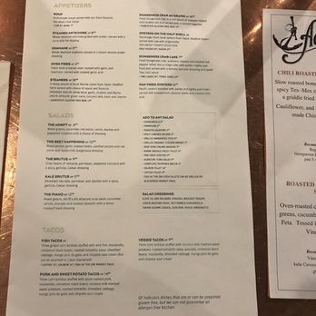 Adrift - Menu for appetizers, salads and tacos - Seafood Near Me - Anacortes, Washington Adrift - Menu for appetizers, salads and tacos - Seafood Near Me - Anacortes, Washington