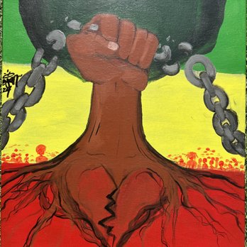 LiaNardo Mobile Paint and Sip - Original Juneteenth painting by Eyeon aka darryl - Paint & Sip Near Me LiaNardo Mobile Paint and Sip - Original Juneteenth painting by Eyeon aka darryl - Paint & Sip Near Me