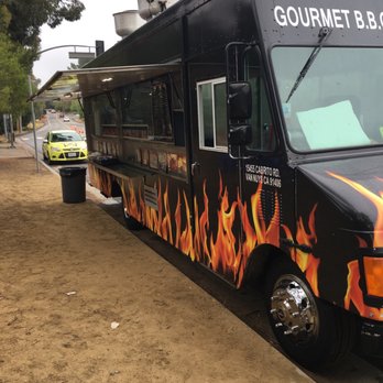 Flaming Lava Grill - a black food truck with flames on it - Food Trucks Near Me - Los Angeles, California Flaming Lava Grill - a black food truck with flames on it - Food Trucks Near Me - Los Angeles, California