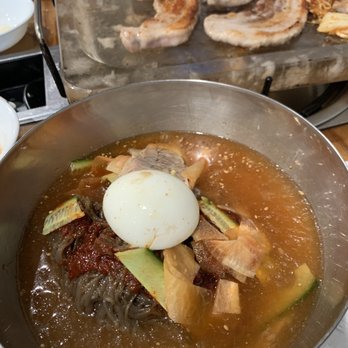 Han Joo Chik Naeng Myun & BBQ - Mixed cold noodles - Korean Near Me - Flushing, New York