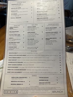 Menu photo 2 Caroline Austin, TX