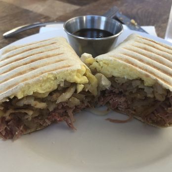 Splitlog Coffee Company - Pulled Pork Breakfast Burrito - Coffee & Tea Near Me - Kansas City, Kansas Splitlog Coffee Company - Pulled Pork Breakfast Burrito - Coffee & Tea Near Me - Kansas City, Kansas