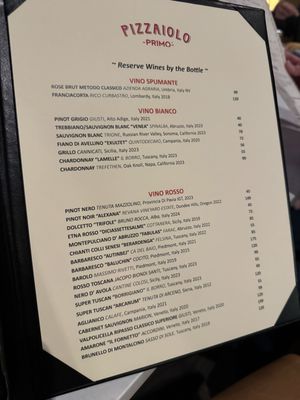 Menu photo 2 Pizzaiolo Primo Bridgeville, PA Menu photo 2 Pizzaiolo Primo Bridgeville, PA