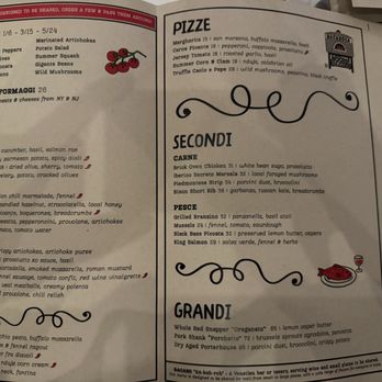 Bacarosa - Menu - Italian Near Me - Nutley, New Jersey