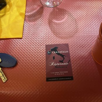 Al Caratello - Amazing time - Italian Near Me - Paris, 75