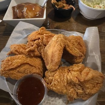 Angry Chicken - Original half chicken with sweet and spicy sauce on the side - Chicken Wings Near Me - Aurora, Colorado