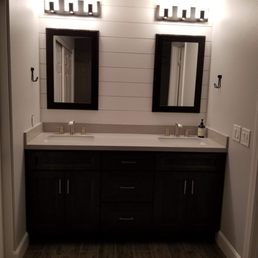 two sinks in a bathroom two sinks in a bathroom