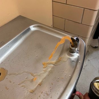 Paschal High School - Red water coming out of fountain??? - Middle Schools & High Schools Near Me - Fort Worth, Texas
