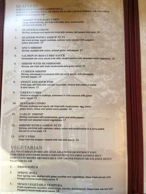 Menu photo 6 Pongsri's Thai Restaurant Grants Pass, OR Menu photo 6 Pongsri's Thai Restaurant Grants Pass, OR