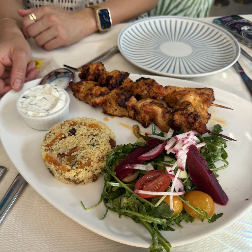 Elia - Chicken kebabs - Mediterranean Near Me - Campbell, California